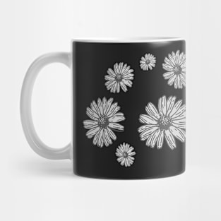 Floral Daisy Pattern - Stylish Mug